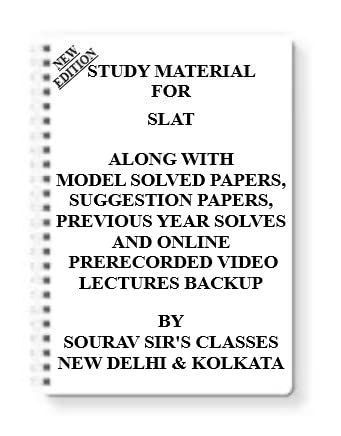 Study Material on SLAT Symbiosis Law Aptitude Test 2026-2027 (Pack of 4 Books) - Sourav Sir