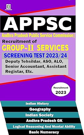 APPSC Group 2 Services Screening Test 2023-24 (Deputy Tehsildar, ASO, etc.)