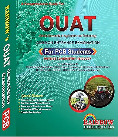 OUAT Entrance Exam PCB - Physics, Chemistry, Biology (for B.V.Sc. & Veterinary)