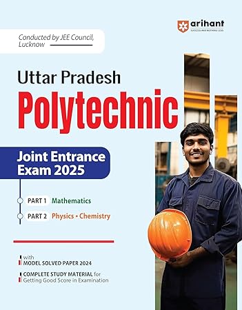 Arihant UP Polytechnic Joint Entrance Exam (JEECUP) 2025 Group A Complete Study Guide (English)
