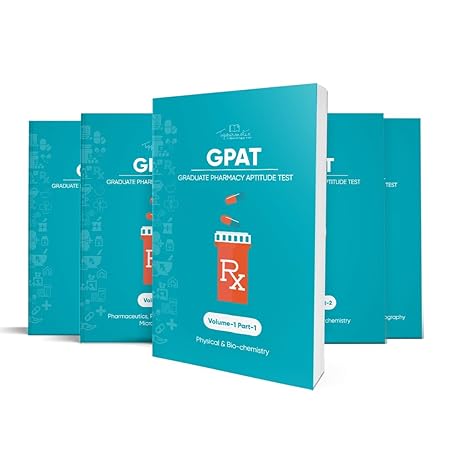 GPAT Graduate Pharmacy Aptitude Test Study Material (Set of 5 Books)