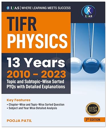 IFAS TIFR Physics Previous Year Solved Question Paper (2010-2023) with Detailed Solutions