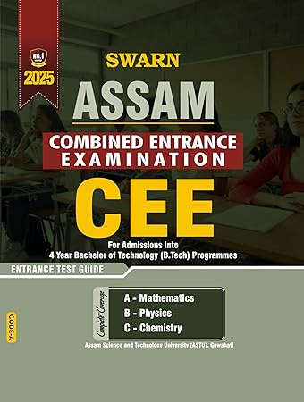 Assam CEE Combined Entrance Examination Test Guide / Book 2025