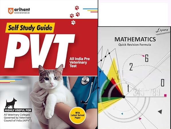 Arihant PVT (Pre-Veterinary Test) Study Guide - Physics, Chemistry, Botany, Zoology