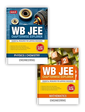 MTG WB JEE Chapterwise Explorer Physics, Chemistry & Mathematics (Set of 2)