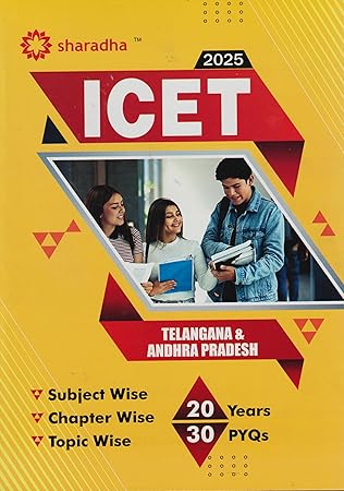 TG & AP ICET 2025 for MBA/MCA Entrance Exam (English Medium)