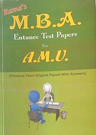 Ramas MBA Entrance Test Papers For AMU