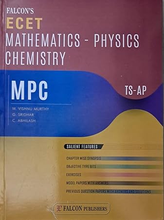 FALCON'S ECET (AP & TS) Mathematics-Physics-Chemistry MPC 2025