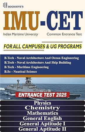 IMU CET 2025-26 Merchant Navy Entrance Test (Set of 6 Books) - Vikas Grover