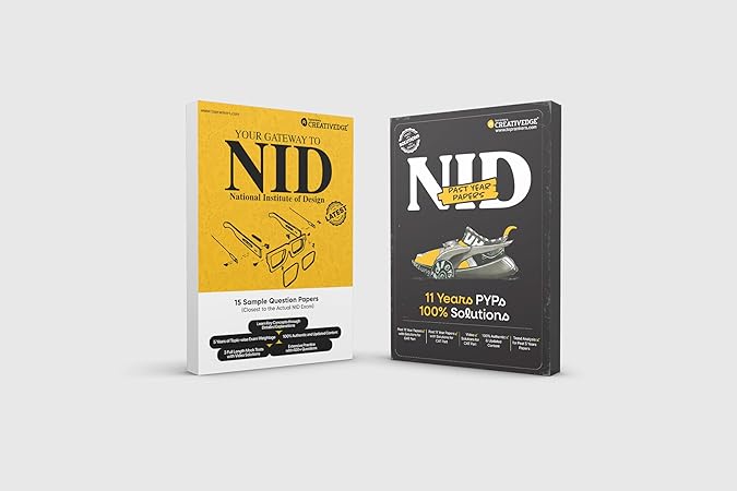 NID Past Year Papers and Sample Papers Bundle (Set of 2 Books)