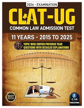 IFAS CLAT UG 11 Years (2015-2025) Previous Year Solved Papers (PYQ)
