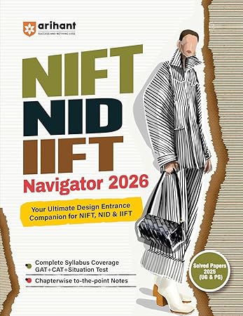 Arihant NIFT NID IIFT Navigator 2026 - Design Entrance Ultimate Guide