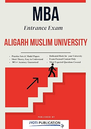 Complete Syllabus Book for Aligarh Muslim University (AMU) MBA Admission Test - PYQs + Mock Tests