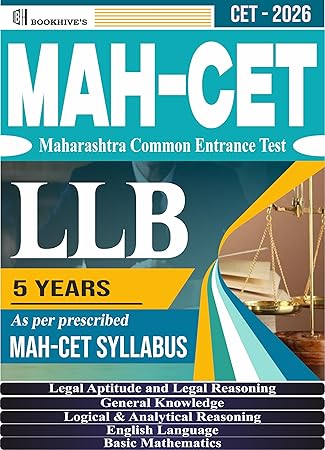 MAHCET LLB 5 Years 2026-2027 (Set of 5 Books) - Maharashtra Common Entrance Test