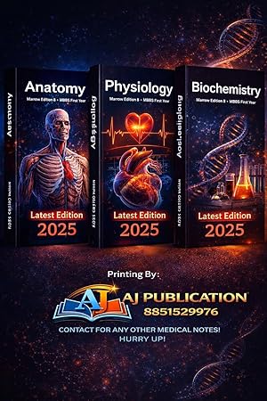 Marrow 8.0 MBBS 1st Year Notes (Anatomy, Physiology, Biochemistry) NEET PG/FMGE