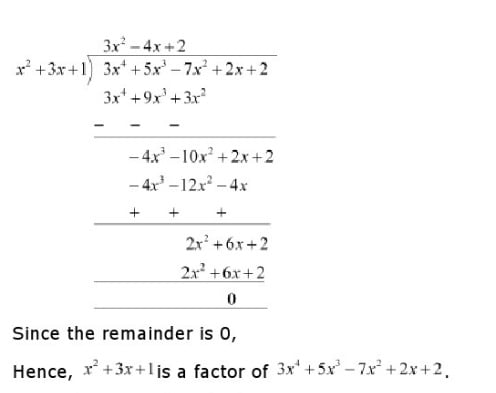 NCERT Solutions for Class 10 Maths Chapter 2 Polynomials